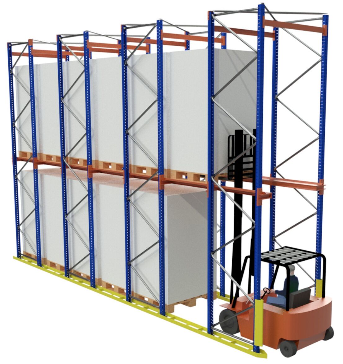 Drive-in - Estruturas de Armazenagem - Allseg Soluções Industriais
